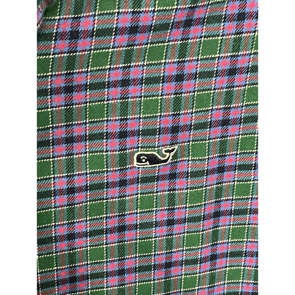 Vineyard Vines Button Down Shirts Men's Size Small Plaid Lot Of 2 Fast Ship - Picture 4 of 16